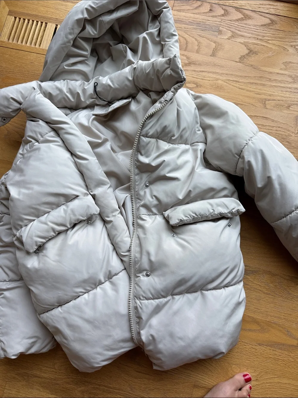 Zara warm hooded